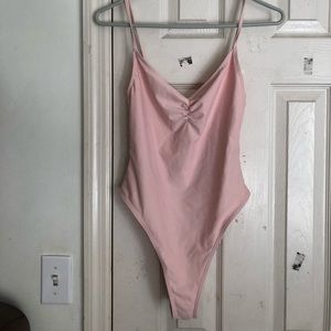 Forever 21 Pink One Piece Bathing Suit